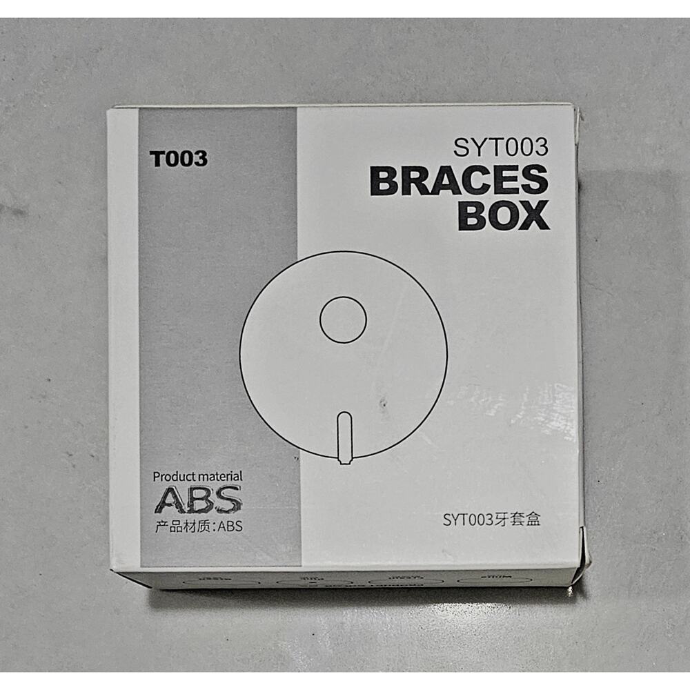 Orthodontic Braces Box Retainer Storage Case Dental Guard Holder ABS Pink